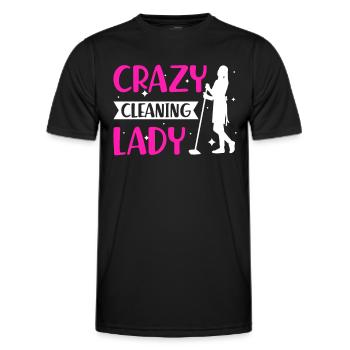Week of Appreciation for Housekeeping - Men's Functional T-Shirt - black - Front - AI Model Male 178 dark (178cm)