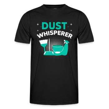 Week of Appreciation for Housekeeping - Men's Functional T-Shirt - black - Front - AI Model Male 178 dark (178cm)