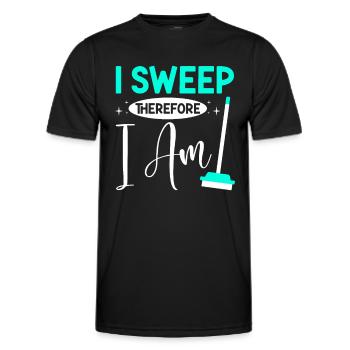 Week of Appreciation for Housekeeping - Men's Functional T-Shirt - black - Front - AI Model Male 178 dark (178cm)