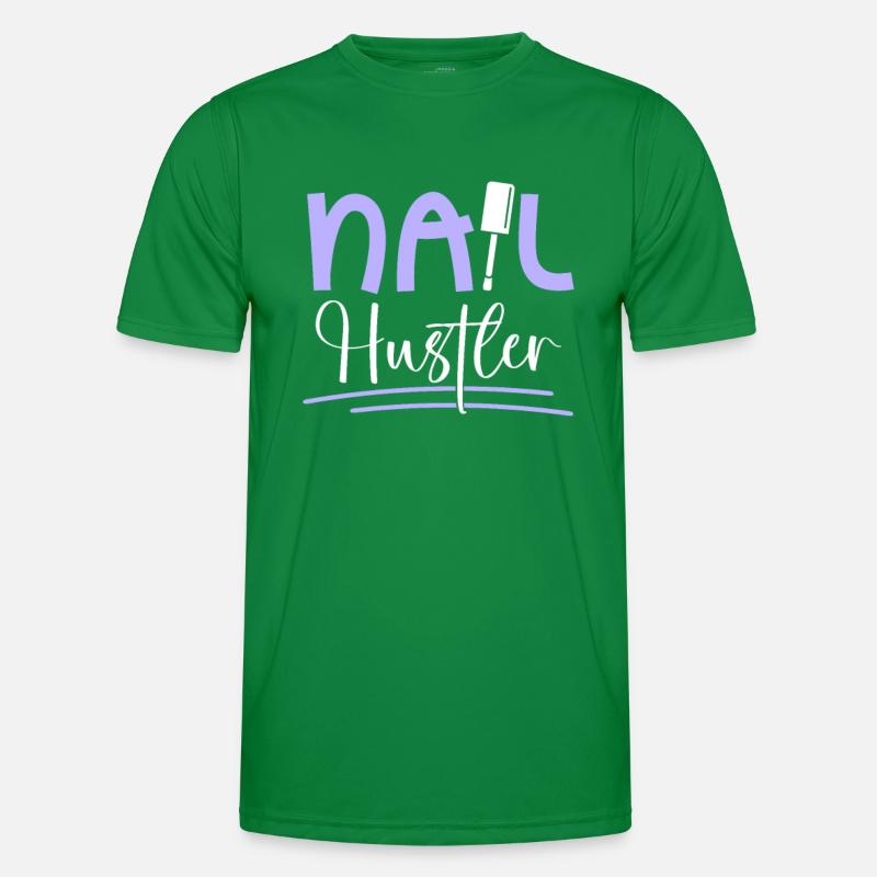 Nail Tech Manucure Technicienne des ongles T-shirt sport Homme