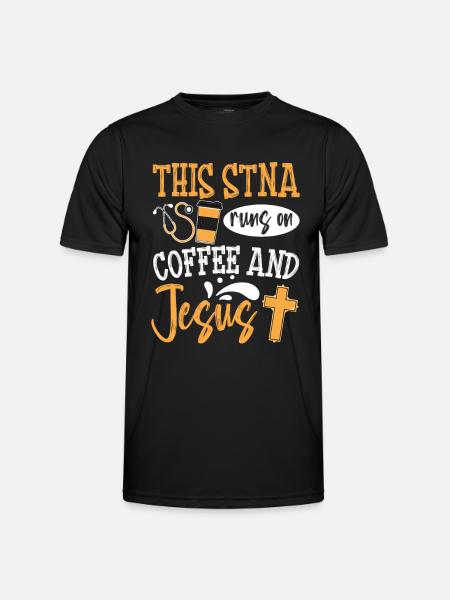 STNA Certified Nursing Assistant - Men's Functional T-Shirt - black