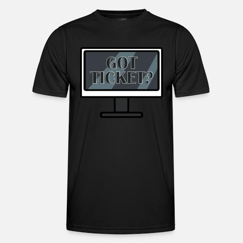 Netzwerkadministrator Systemadministrator Netzwerk - Männer Funktions-T-Shirt - Schwarz