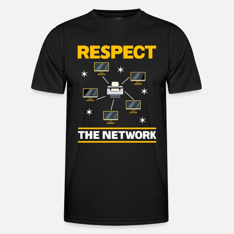 Network Administrator System Administrator Network Men's Functional T-Shirt