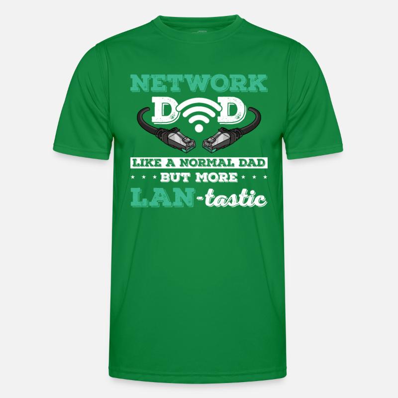 Netzwerkadministrator Systemadministrator Netzwerk Männer Funktions-T-Shirt