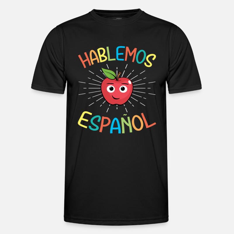 Spanischlehrerin Maestra Bilinguale Lehrerin Männer Funktions-T-Shirt