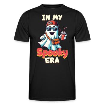 Halloween In Meiner Spooky Ära - Männer Funktions-T-Shirt - Schwarz - Vorne - AI Model Male 178 dark (178cm)