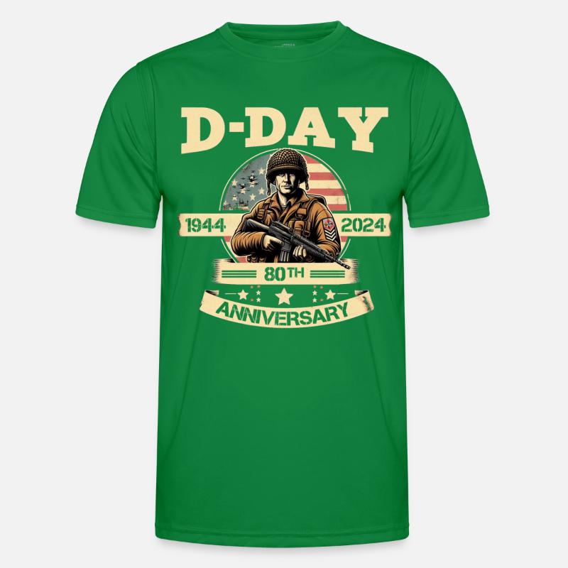 D-DAY 80 th ANNIVERSARY Men's Functional T-Shirt
