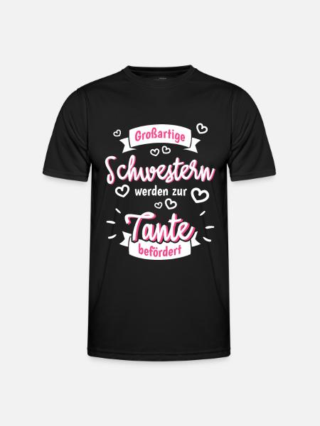 Great sisters aunt - Men's Functional T-Shirt - black