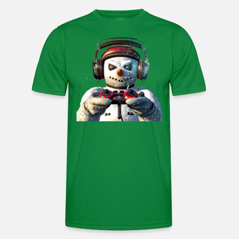 Manette de jeu Snowman T-shirt sport Homme