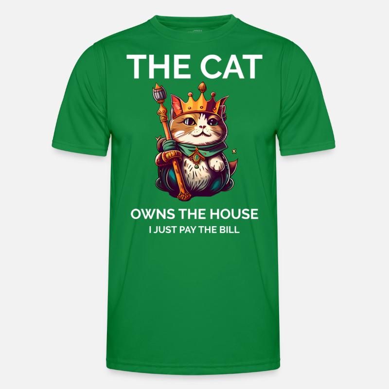 Chat sarcastique T-shirt sport Homme