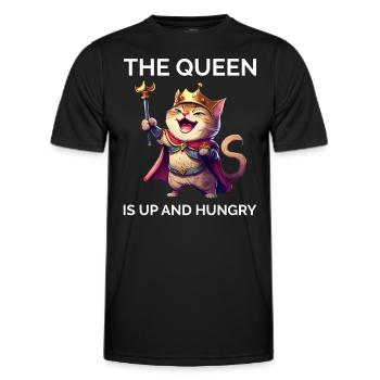 Fur Parents Kitten Cat Daddy Cat Mom - Men's Functional T-Shirt - black - Front - AI Model Male 178 dark (178cm)