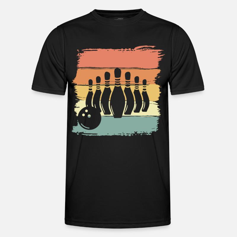 Bowling rétro vintage T-shirt sport Homme