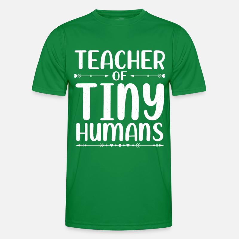 Professeur de Tiny Humans Kindergarten Lehrer T-shirt sport Homme