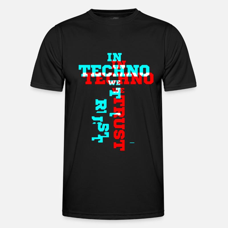 Techno Männer Funktions-T-Shirt