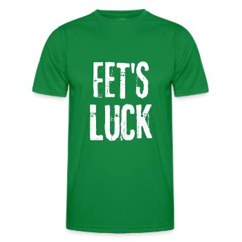 FETS LUCK Twisted Words Drôle - T-shirt sport Homme - vert - Devant - AI Model Male 178 dark (178cm)