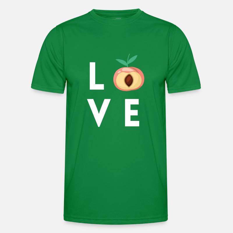 Fruits d’abricot manger cadeau de pêche sucrée T-shirt sport Homme