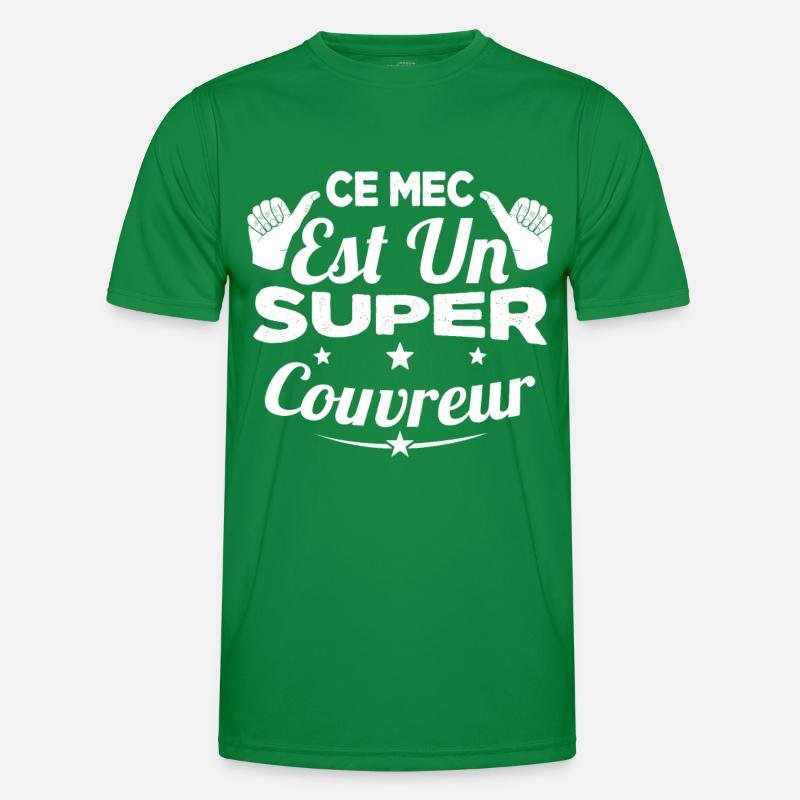 Ce Mec Est Un Super Couvreur Cadeau T-shirt sport Homme