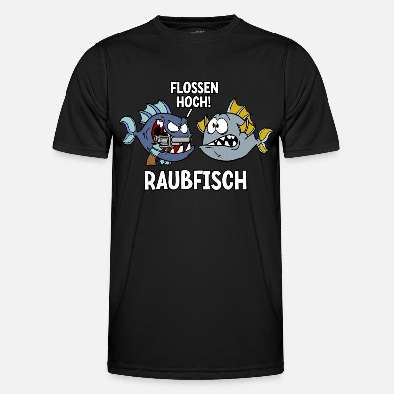 Raubfisch Männer Funktions-T-Shirt