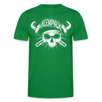 Plombier - T-shirt sport Homme - vert - Devant - AI Model Male 178 dark (178cm)