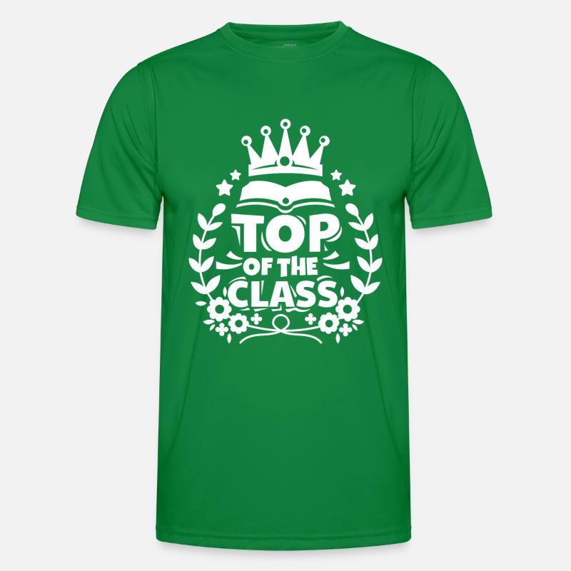 Klassenbester Crown Winner Student School Männer Funktions-T-Shirt