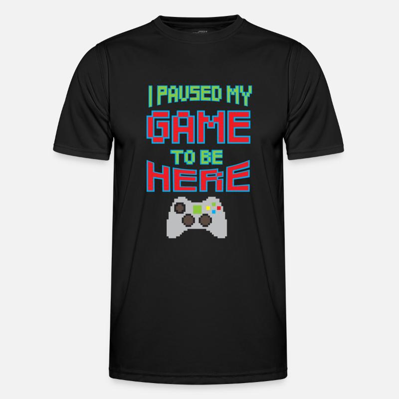 Retrogaming - Jouer - Jeu vidéo T-shirt sport Homme