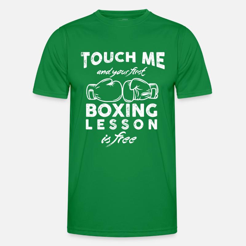 Don´t touch Männer Funktions-T-Shirt