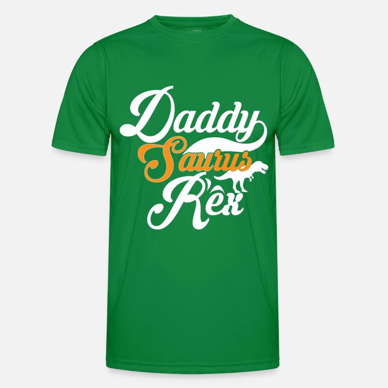 Father's Day gift idea for daddysaurus - Father's Day Men's Functional T-Shirt
