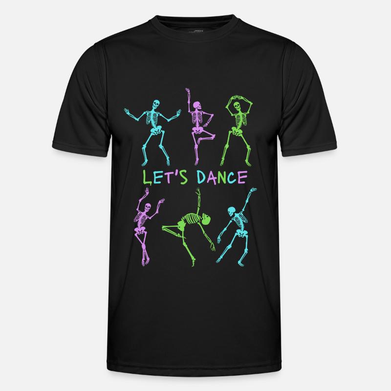 Permet de danser les squelettes T-shirt sport Homme