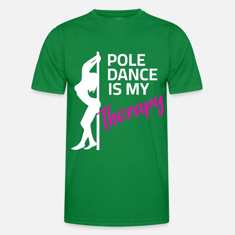 Tanzen Pole dance Pole Dance Poledance Tanzkurs Männer Funktions-T-Shirt