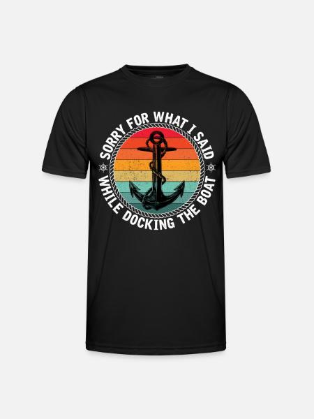 Captain - Men's Functional T-Shirt - black