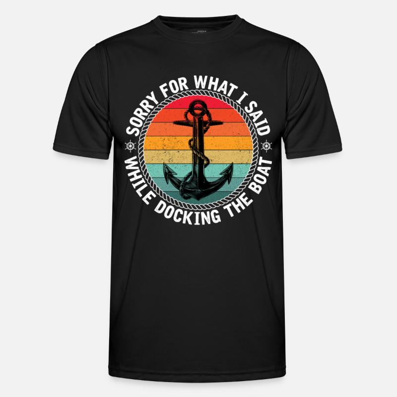Captain - Men's Functional T-Shirt - black