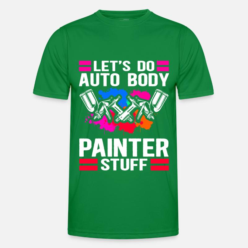Painter Vehicle Painter Airbrush Gift Men's Functional T-Shirt