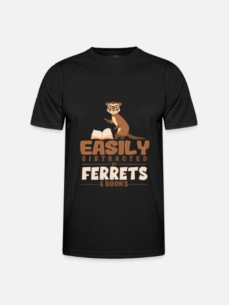 Ferret - Men's Functional T-Shirt - black