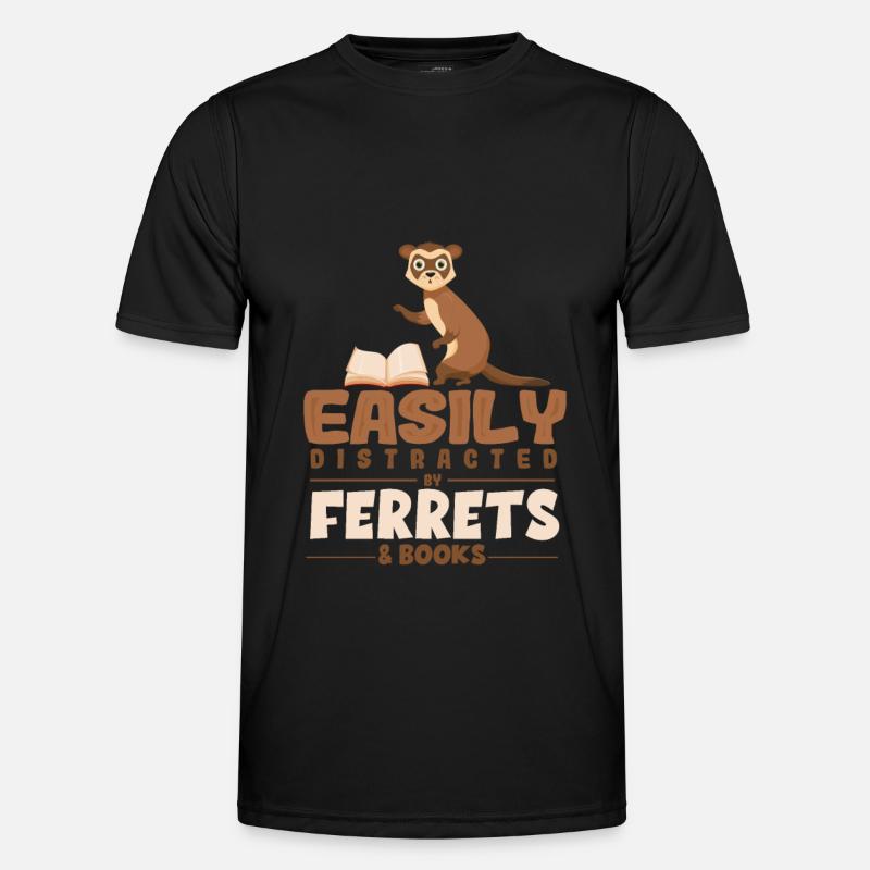 Frettchen Männer Funktions-T-Shirt