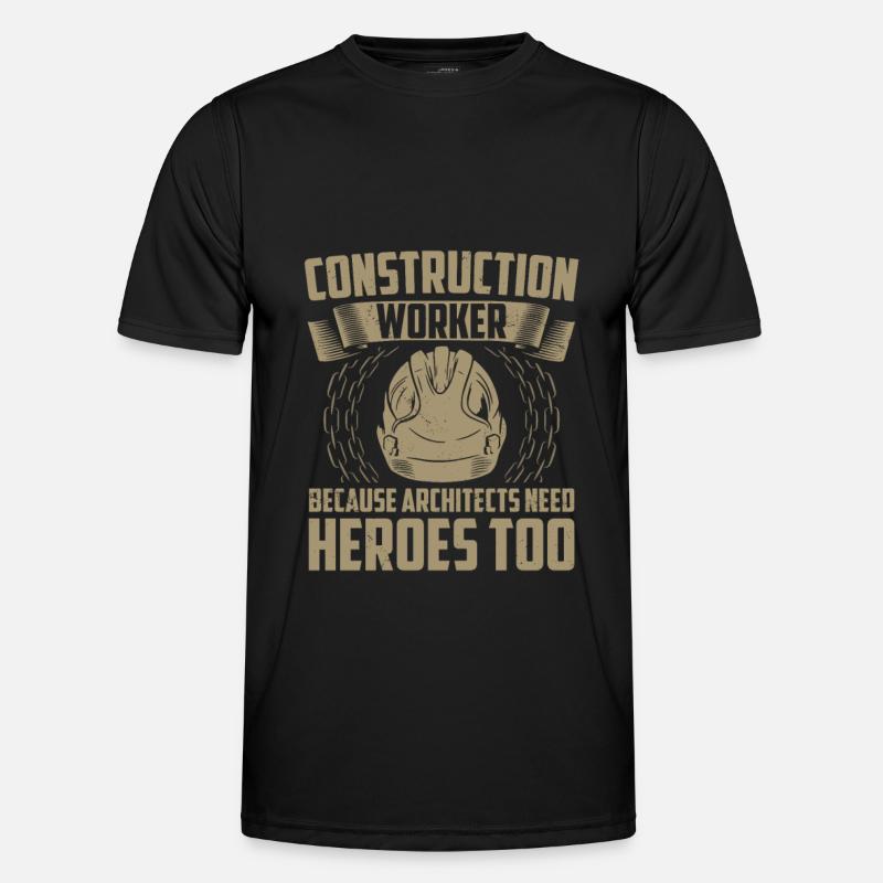 Dachdecker Männer Funktions-T-Shirt