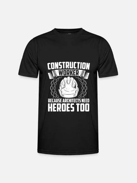 Tischler - Männer Funktions-T-Shirt - Schwarz