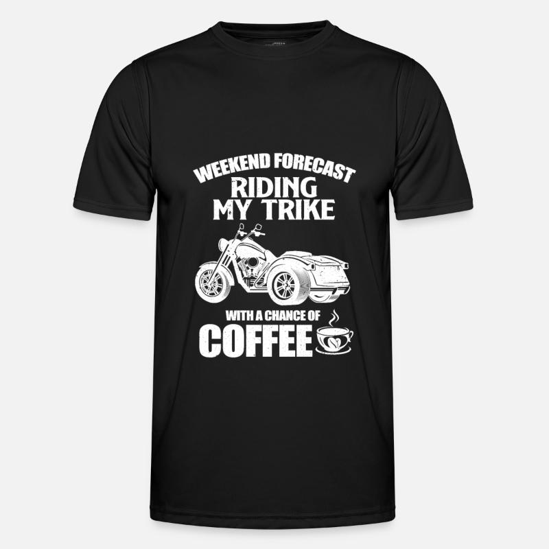 Trike Coffee - Men's Functional T-Shirt - black