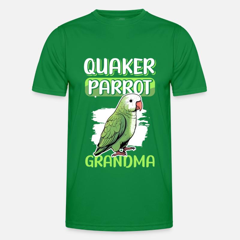 Moine Perruche Perroquets Grand-mère Cadeau T-shirt sport Homme