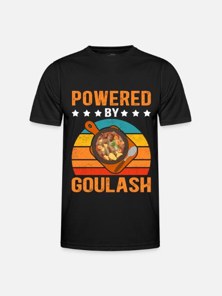 Gulasch Ungarischen Gulasch Geschenk - Männer Funktions-T-Shirt - Schwarz
