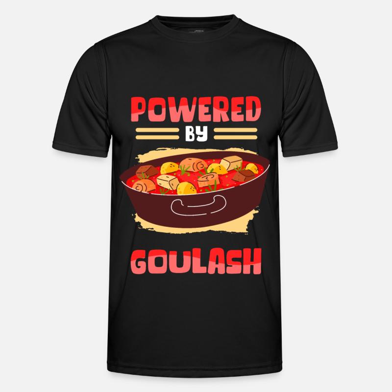 Gulasch Ungarischer Gulasch Geschenk - Männer Funktions-T-Shirt - Schwarz