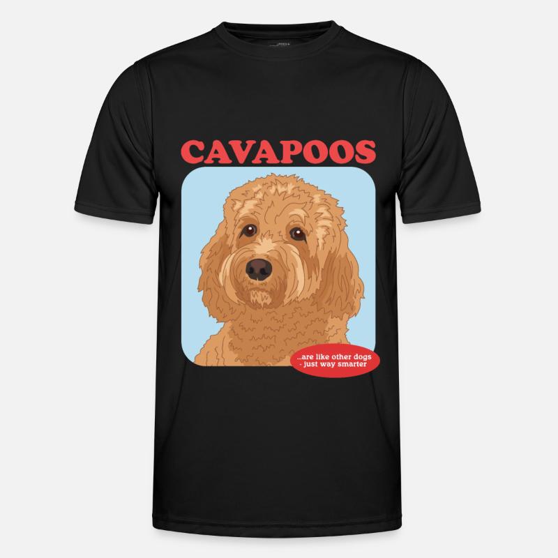 Cavapoo Dogs Cavoodle Dog Owner Cadeau T-shirt sport Homme