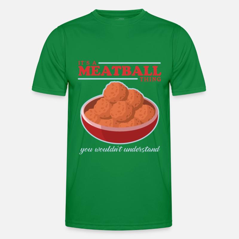 Frikadellen Bulette Bratklops Buletten Geschenk Männer Funktions-T-Shirt