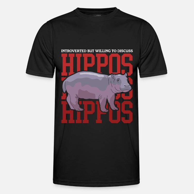 Hippos Bébé Hippopotame Hippo Cadeau T-shirt sport Homme