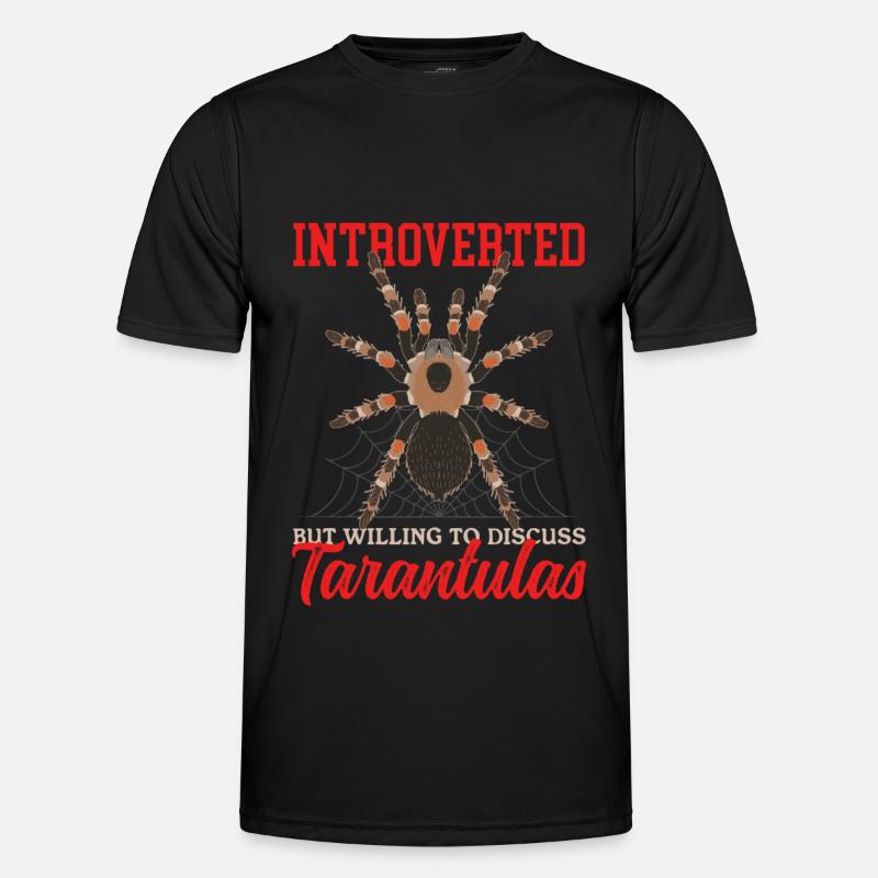 Tarantulas Spider Tarantula Gift - Men's Functional T-Shirt - black