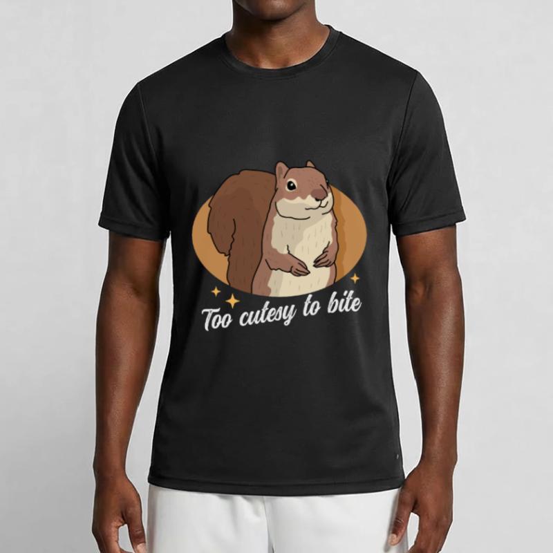 Cute Squirrel Grey Squirrel Squirrel Gift Men's Functional T-Shirt