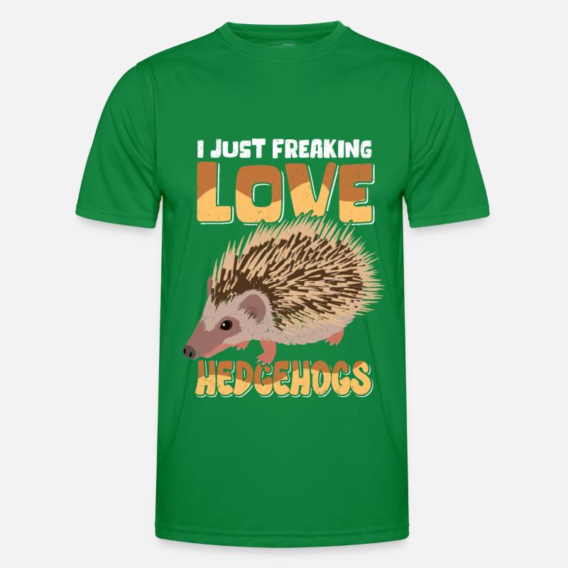 Hérisson, amoureux du hérisson, cadeau de hérisson drôle T-shirt sport Homme