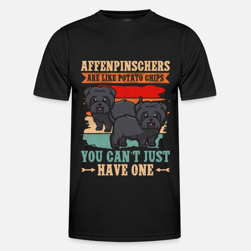 Affenpinscher Monkey Terrier Hundehalter Geschenk Männer Funktions-T-Shirt
