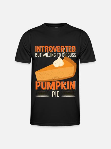 Pumpkin Pie Pumpkin Pie Gift - Men's Functional T-Shirt - black