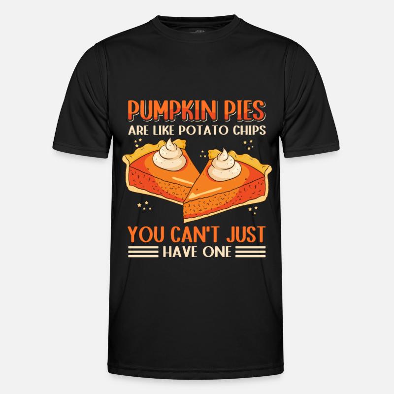 American Pumpkin Pie Pumpkin Pie Gift Men's Functional T-Shirt