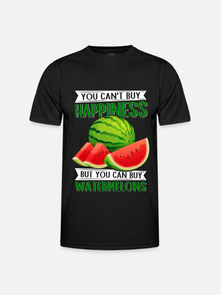 Watermelon Paste Angurie Arbuse Gift - Men's Functional T-Shirt - black